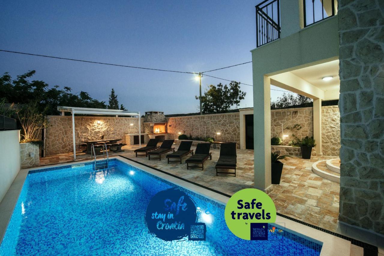 Villa Castello Coza Zadarvillas Виньерац Экстерьер фото